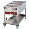 Bain-mariewagen 3 x 1/1gn